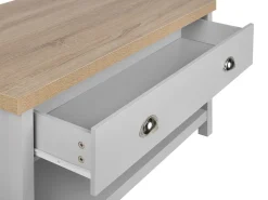 Beliani Sohvapoyta 2 Laatikkoa Vaaleanharmaa/Vaalea Puu Clio Cheap