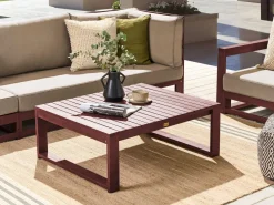 Beliani Sohvapoyta Akaasia Mahonginruskea Timor Ii Cheap