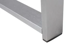 Beliani Sohvapoyta Alumiini Tummanharmaa Salerno Best