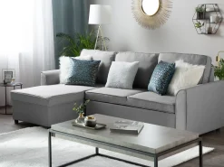 Beliani Sohvapoyta Harmaa Altos Store