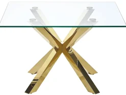 Beliani Sohvapoyta Lasitasolla Rosteri Kulta Starlight Best Sale