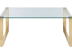 Beliani Sohvapoyta Lasitasolla Ruostumaton Teras Kulta Tilon Best