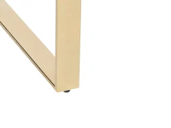 Beliani Sohvapoyta Lasitasolla Ruostumaton Teras Kulta Tilon Best