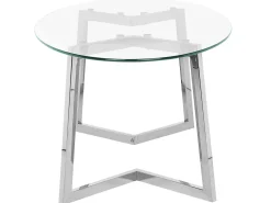 Beliani Sohvapoyta Lasitasolla Teras Hopea Fresno Discount