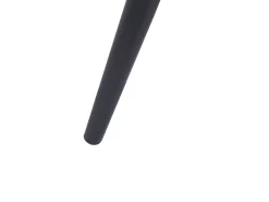 Beliani Sohvapoyta Marmorikuvio Valkoinen/Musta Effie Fashion