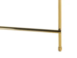 Beliani Sohvapoyta Peililasitasolla Rauta Kulta Lucea Shop