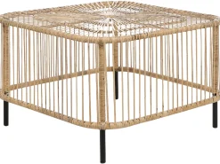 Beliani Sohvapoyta Rottinki Luonnonvari Cesenatico Cheap