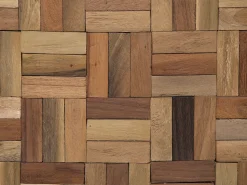 Beliani Sohvapoyta Tiikki Tumma Puu Gameti Shop