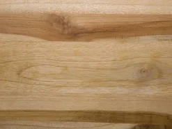 Beliani Sohvapoyta Tiikki Vaalea Puu/Musta Provo Ii Best Sale