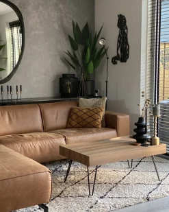 Beliani Sohvapoyta Tumma Puu Welton Best Sale