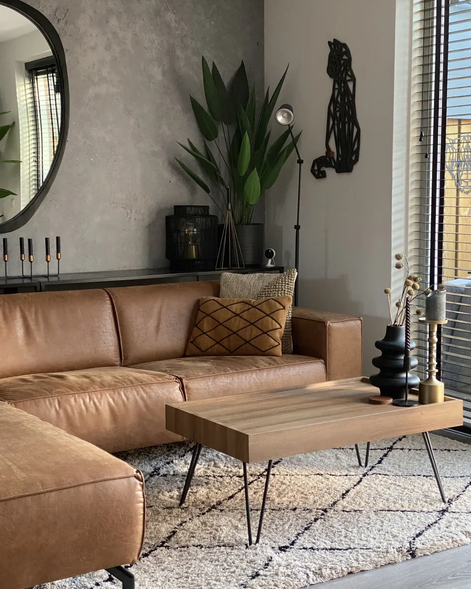 Beliani Sohvapoyta Tumma Puu Welton Best Sale