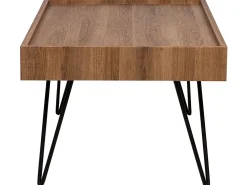 Beliani Sohvapoyta Tumma Puu Welton Best Sale