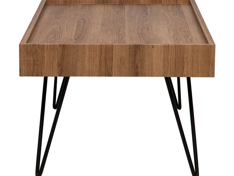 Beliani Sohvapoyta Tumma Puu Welton Best Sale