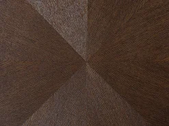 Beliani Sohvapoyta Tumma Puu/Hopea Ramona Hot