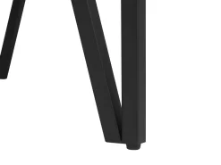 Beliani Sohvapoyta Tumma Puu/Musta Adena Best Sale