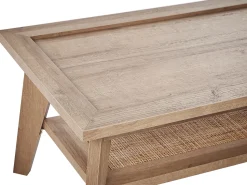 Beliani Sohvapoyta Vaalea Puu Simla Outlet