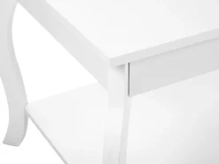 Beliani Sohvapoyta Valkoinen Hartford Fashion