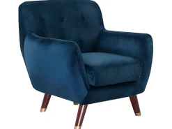 Beliani Sohvaryhma Samettinen Sininen Bodo Discount