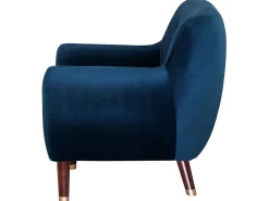 Beliani Sohvaryhma Samettinen Sininen Bodo Discount