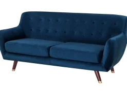Beliani Sohvaryhma Samettinen Sininen Bodo Discount