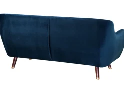 Beliani Sohvaryhma Samettinen Sininen Bodo Discount