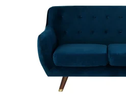 Beliani Sohvaryhma Samettinen Sininen Bodo Discount