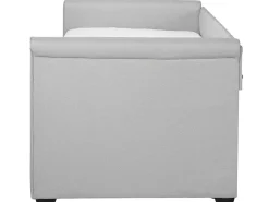 Beliani Sohvasanky Kangas Lisavuode Vaaleanharmaa 80 X 200 Cm Libourne Fashion