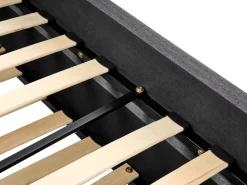 Beliani Sohvasanky Kangas Lisavuode Tummanharmaa 90 X 200 Cm Marmande Flash Sale