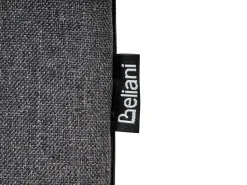 Beliani Sohvasanky Kangas Lisavuode Tummanharmaa 90 X 200 Cm Marmande Flash Sale