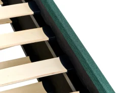 Beliani Sohvasanky Kangas Lisavuode Tummanvihrea 90 X 200 Cm Libourne Fashion