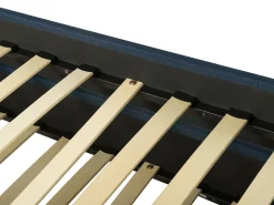 Beliani Sohvasanky Kangas Lisavuode Laivastonsininen 80 X 200 Cm Marmande New