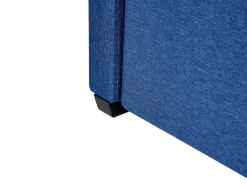 Beliani Sohvasanky Kangas Lisavuode Laivastonsininen 90 X 200 Cm Marmande Fashion