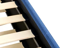 Beliani Sohvasanky Kangas Lisavuode Laivastonsininen 90 X 200 Cm Marmande Fashion