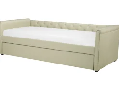 Beliani Sohvasanky Kangas Lisavuode Beige 80 X 200 Cm Libourne Store