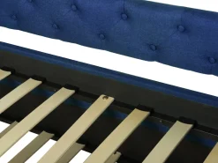 Beliani Sohvasanky Kangas Lisavuode Laivastonsininen 80 X 200 Cm Libourne Fashion