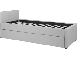 Beliani Sohvasanky Kangas Lisavuode Vaaleanharmaa 80 X 200 Cm Marmande Discount