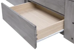 Beliani Sohvasanky Levitettava Säilytystila Harmaa 90/180 X 200 Cm Cahors Outlet