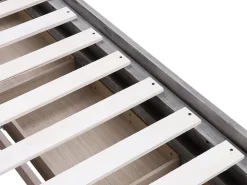 Beliani Sohvasanky Levitettava Säilytystila Harmaa 90/180 X 200 Cm Cahors Outlet