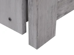 Beliani Sohvasanky Levitettava Säilytystila Harmaa 90/180 X 200 Cm Cahors Outlet