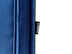 Beliani Sohvasanky Sametti Lisavuode Laivastonsininen 90 X 200 Cm Montargis Online