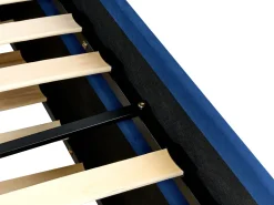 Beliani Sohvasanky Sametti Lisavuode Laivastonsininen 90 X 200 Cm Montargis Online