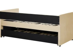 Beliani Sohvasanky Sametti Lisavuode Beige 90 X 200 Cm Troyes New