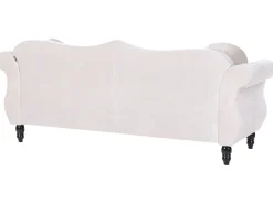 Beliani Sohvasetti Samettinen Beige Skien Store