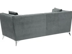 Beliani Sohvasetti Samettinen Harmaa Gaula Cheap