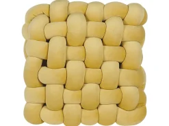 Beliani Solmutyyny 30 X 30 Cm Keltainen Sirali Store