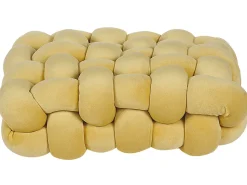 Beliani Solmutyyny 30 X 30 Cm Keltainen Sirali Store