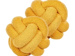 Beliani Solmutyyny Buklee Sinapinkeltainen 19 Cm 2 Kpl Malni Best Sale