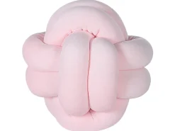 Beliani Solmutyyny Sametti Vaaleanpunainen 20 X 20 Cm Malni Outlet