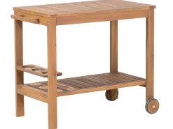 Beliani Tarjoiluvaunu Akaasia Vaalea Puu Sassari Cheap