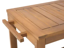 Beliani Tarjoiluvaunu Akaasia Vaalea Puu Sassari Cheap